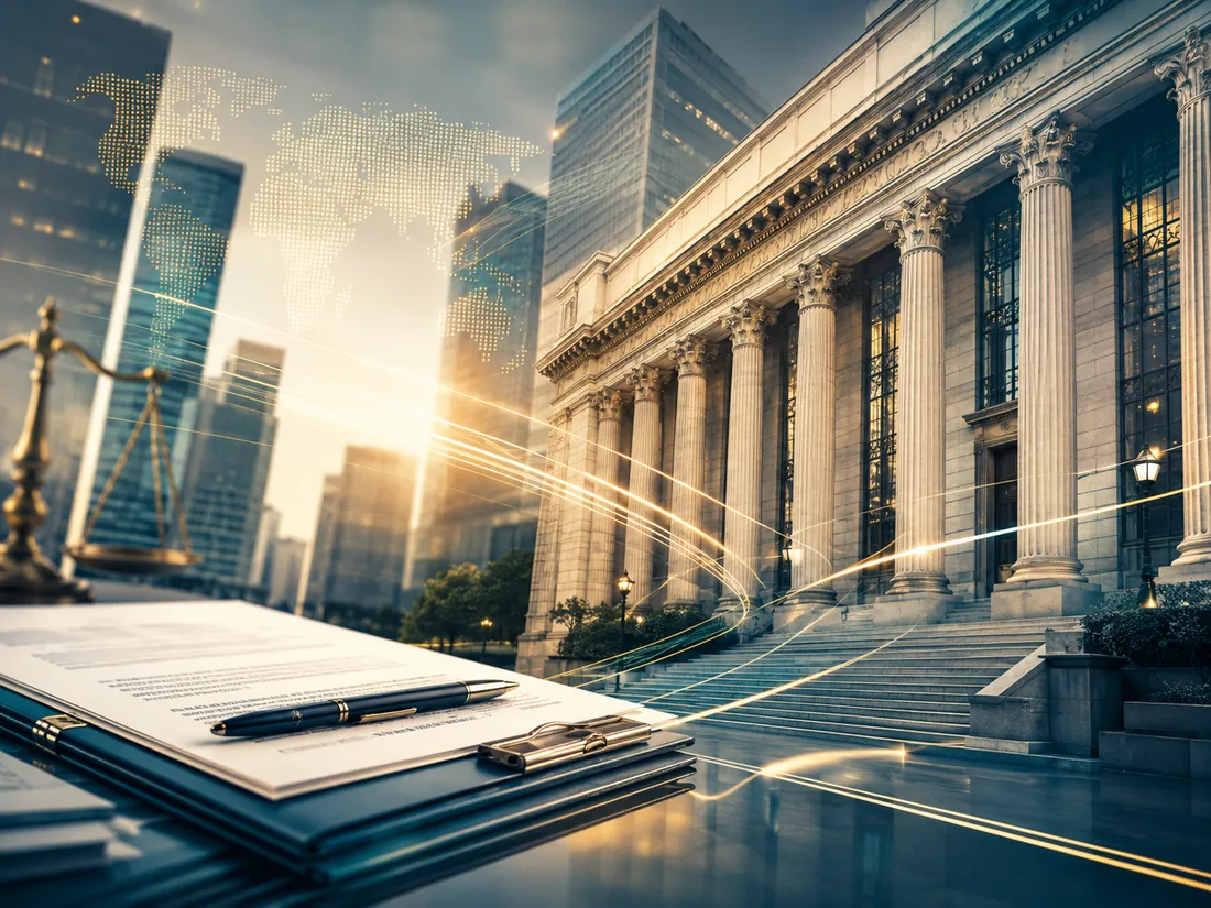 Corporate banking and regulatory environment with institutional architecture and business documentation